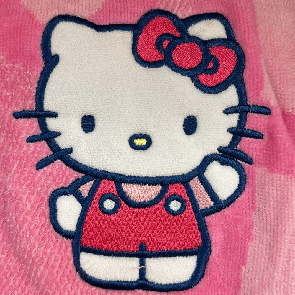 Hello Kitty Embroidered Beach Towel 34 in. X 63 in